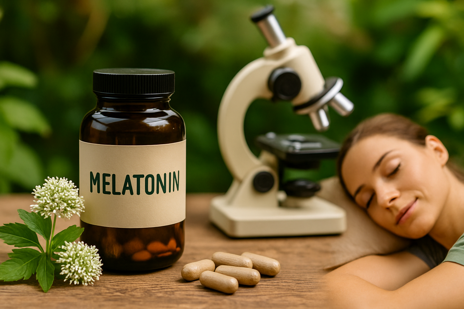 Melatonin Supplement für verbesserte Schlafqualität und erhöhte nächtliche HGH-Ausschüttung